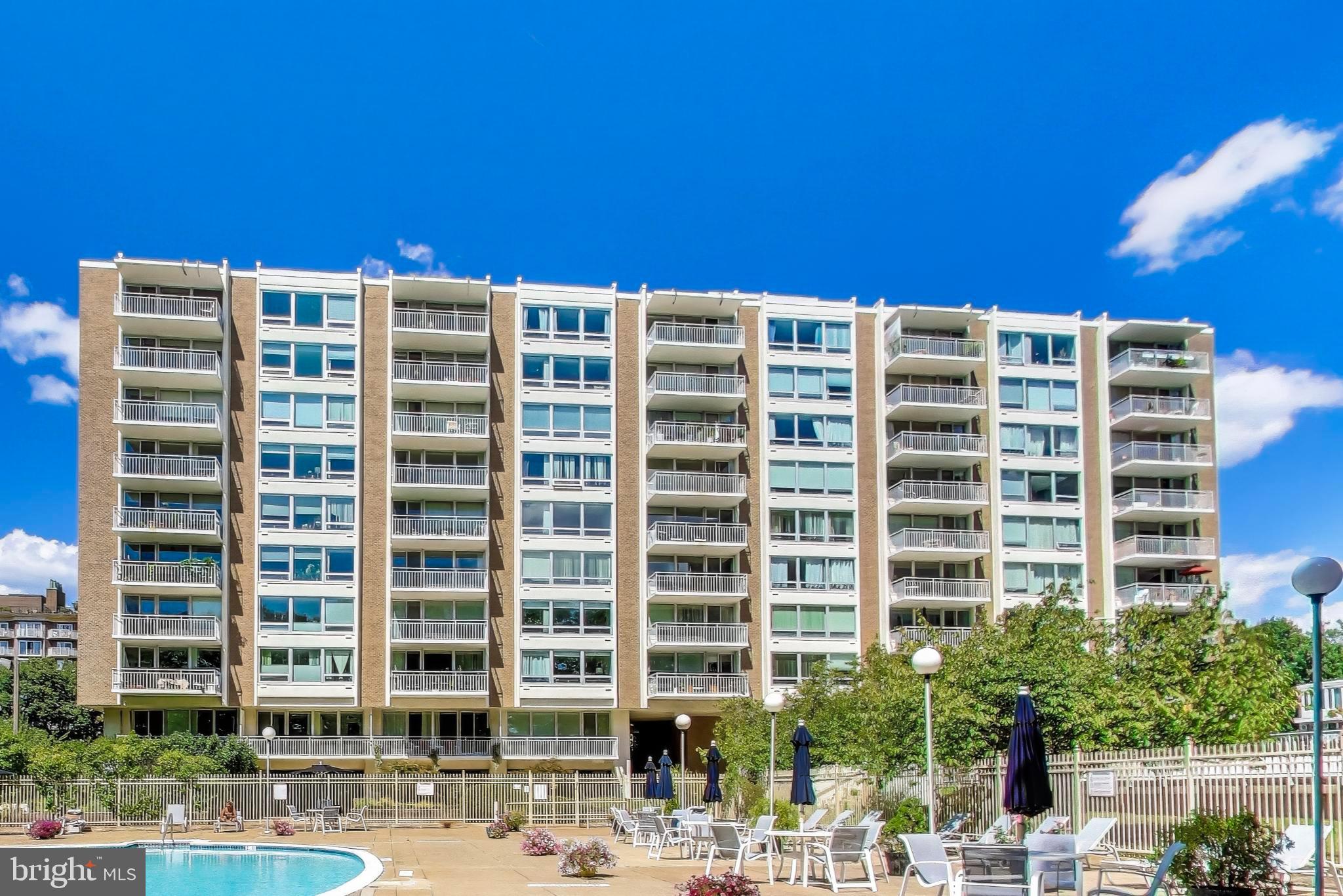 a front view of a building