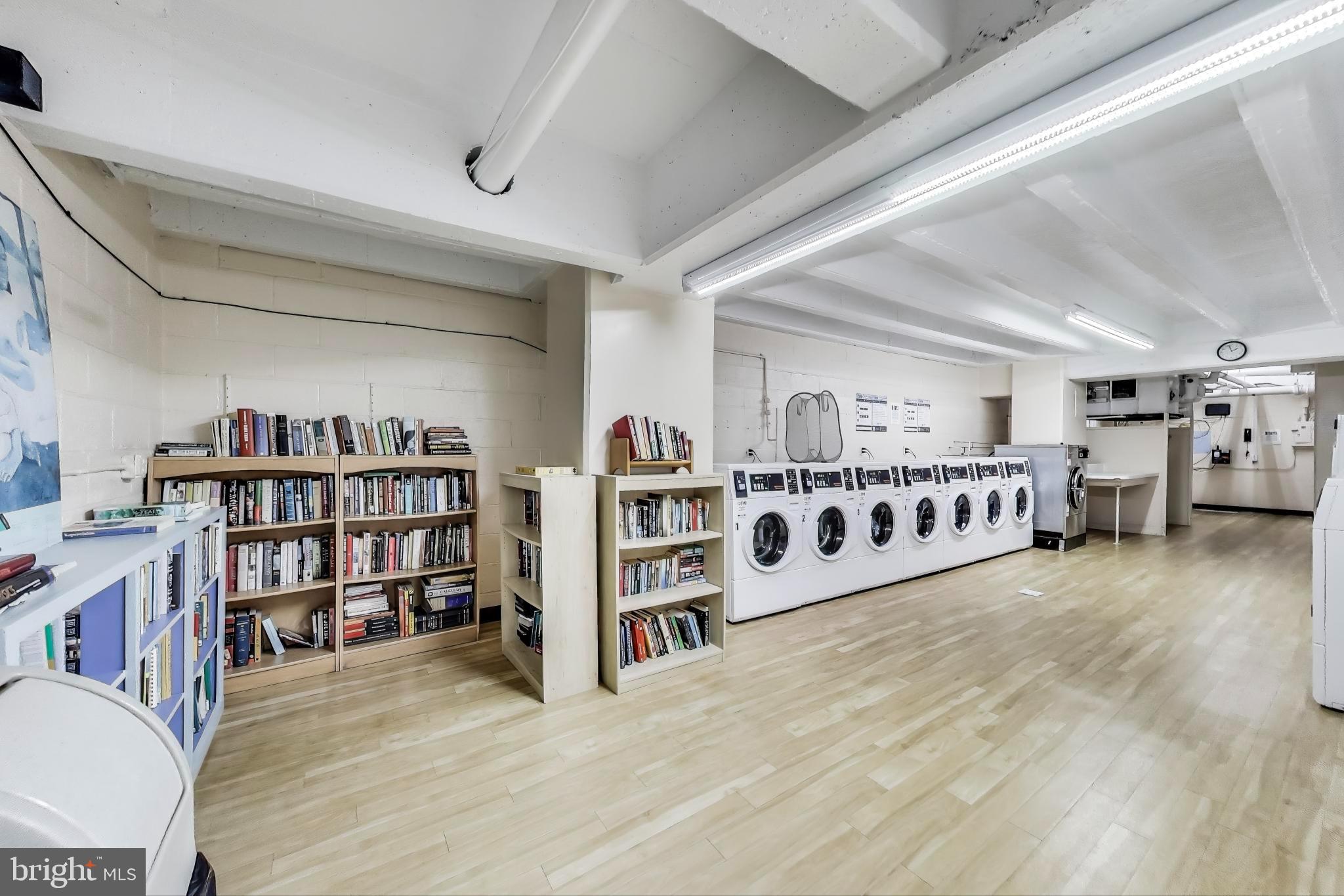 1435 4th Street Southwest, Unit B609 Washington, DC 20024 - Photo 20 of 28 a room with lots of furniture and gym equipment