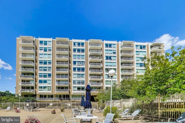 a front view of a building