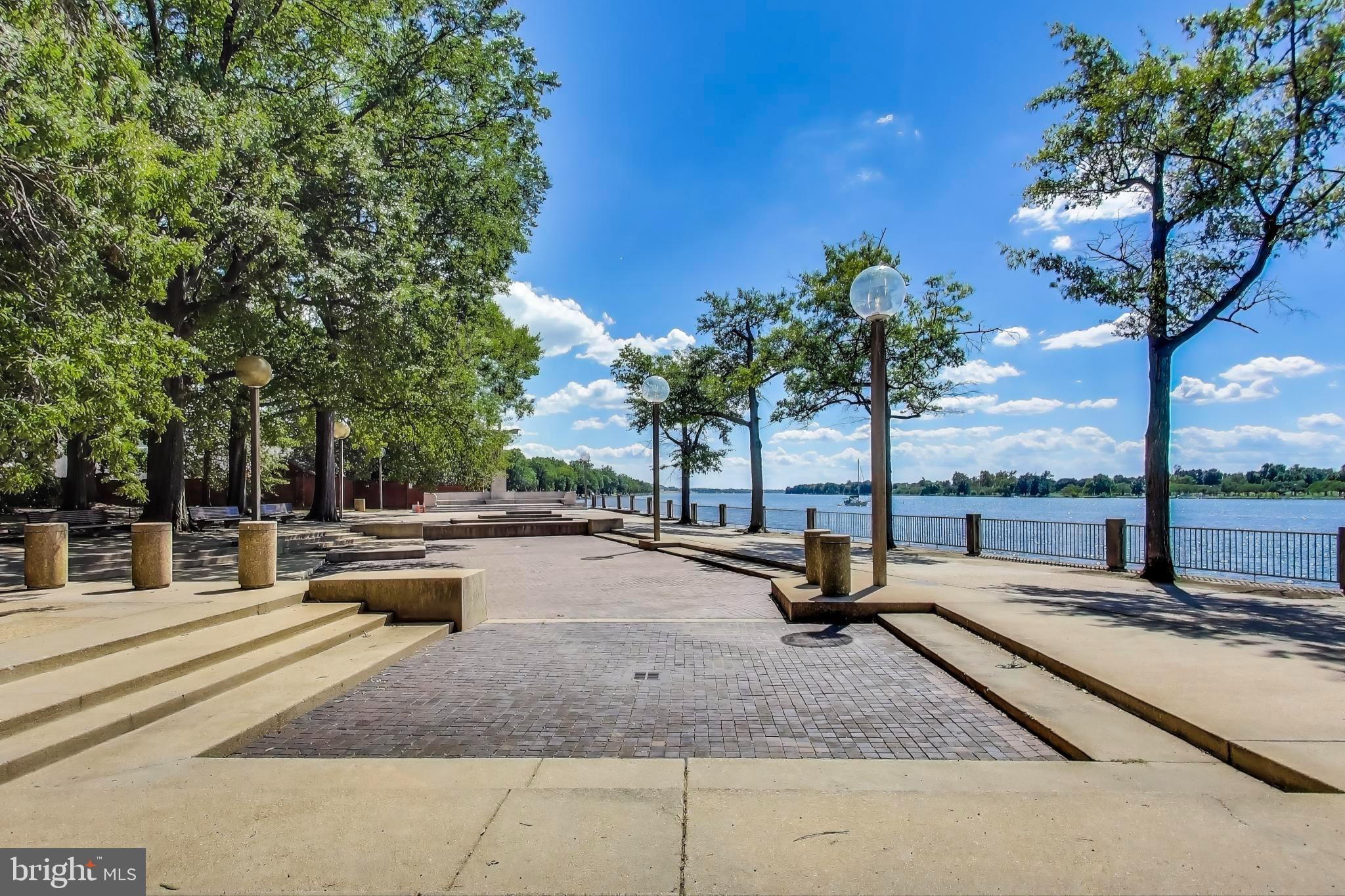 1435 4th Street Southwest, Unit B609 Washington, DC 20024 - Photo 24 of 28 a view of a park with large trees