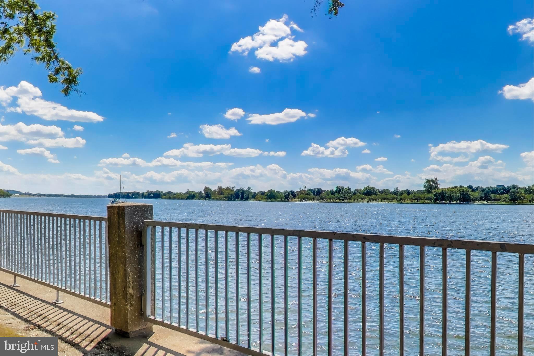 1435 4th Street Southwest, Unit B609 Washington, DC 20024 - Photo 27 of 28 a view of a balcony with a swing