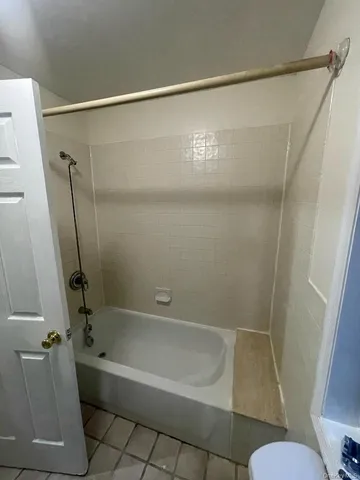 a bathroom with a toilet