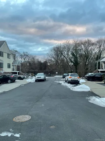 a car parked on the side of a street