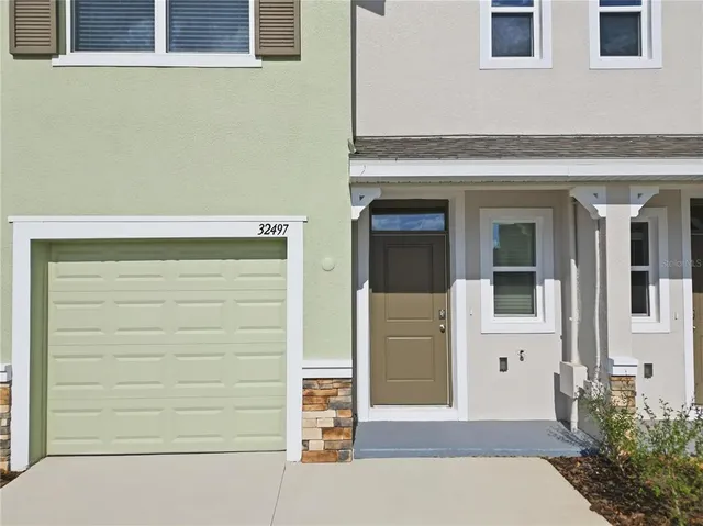 view of front door of house