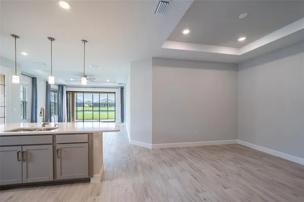 wooden floor in an empty room