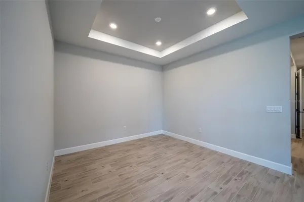a view of livingroom with hallway