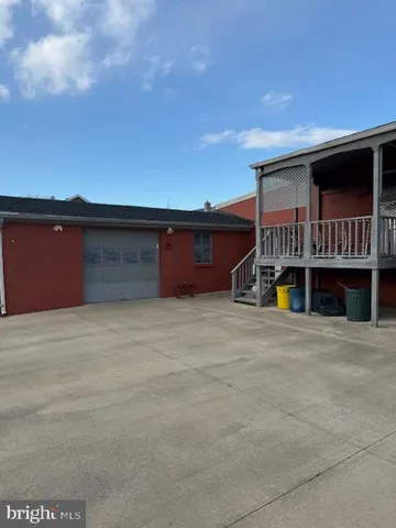 front view of a house with a street