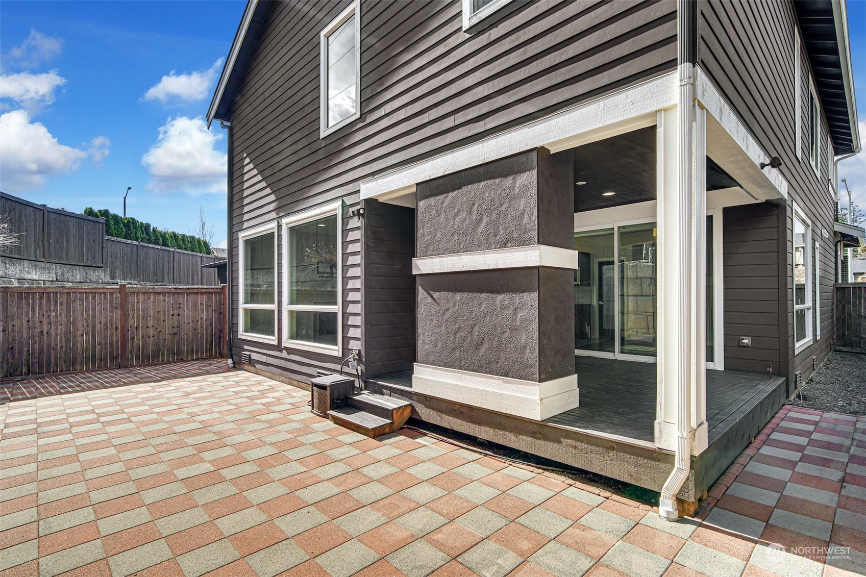 17025 40th Drive Southeast Bothell, WA 98012 - Photo 31 of 38 a view of backyard with glass door