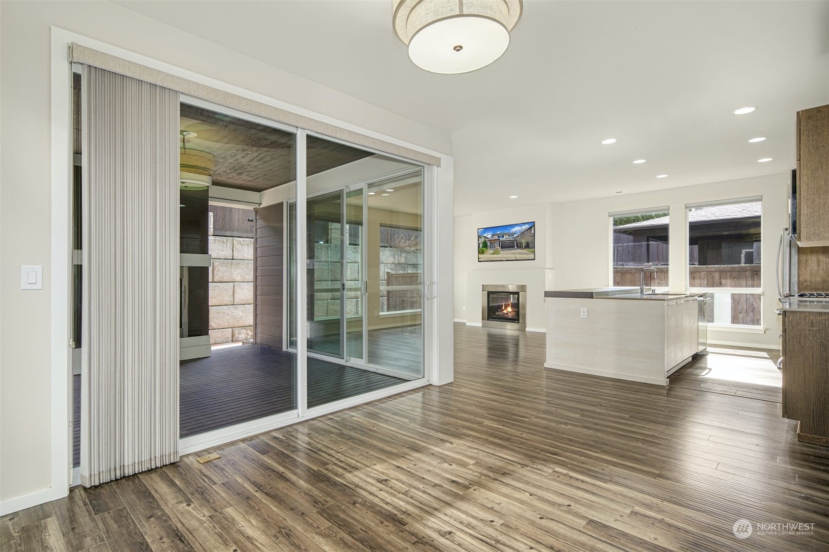 17025 40th Drive Southeast Bothell, WA 98012 - Photo 10 of 38 an empty room with wooden floor and windows