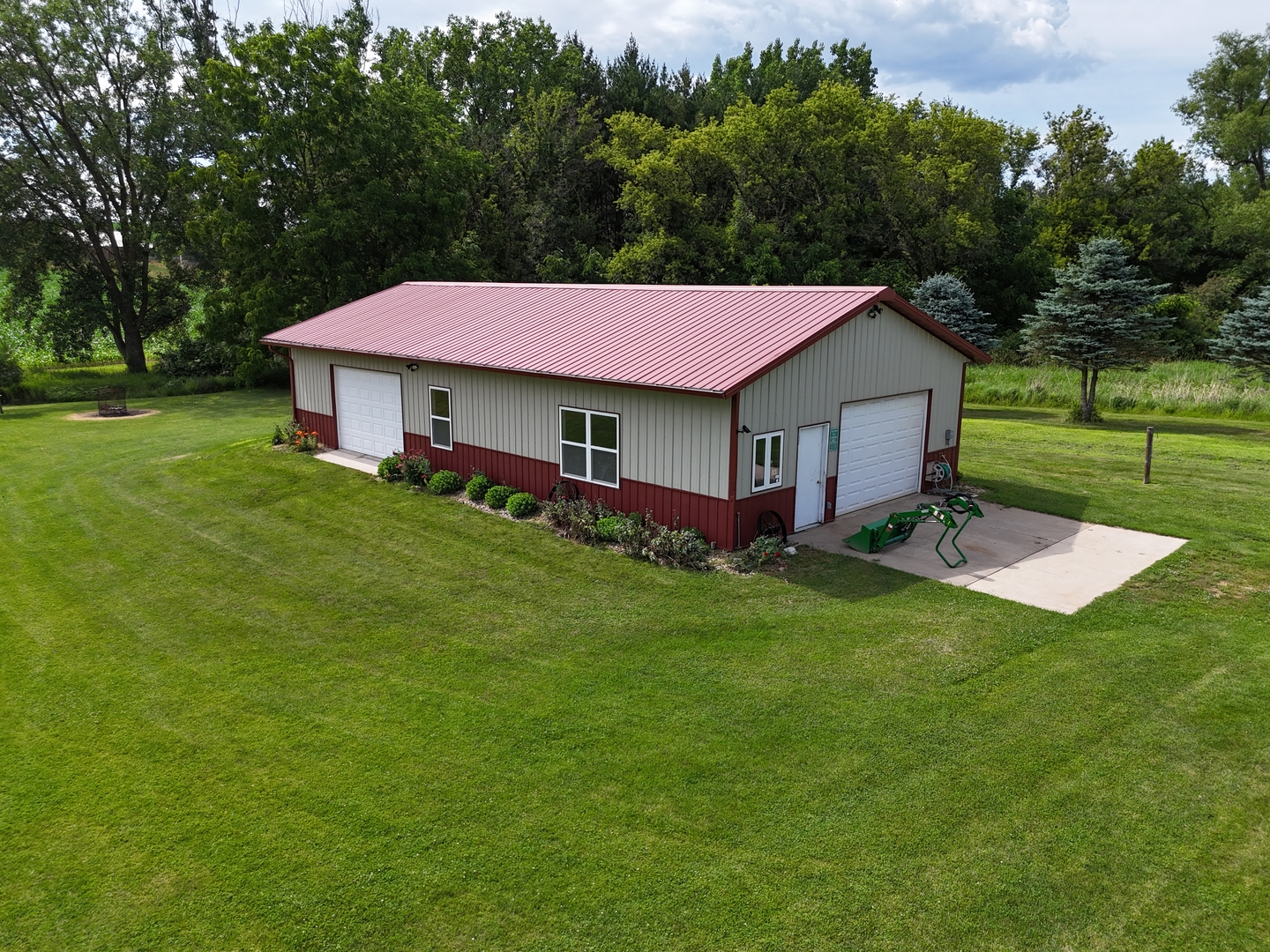 5782 North Brown Road Dakota, IL 61018 - Photo 17 of 46 a view of a house with a yard