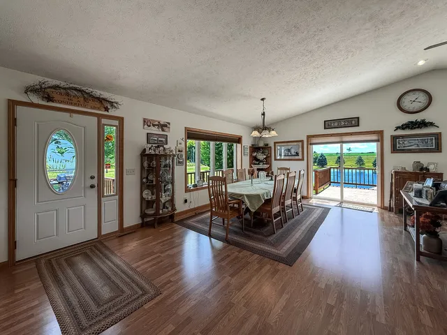a kitchen with stainless steel appliances granite countertop a lot of counter top space