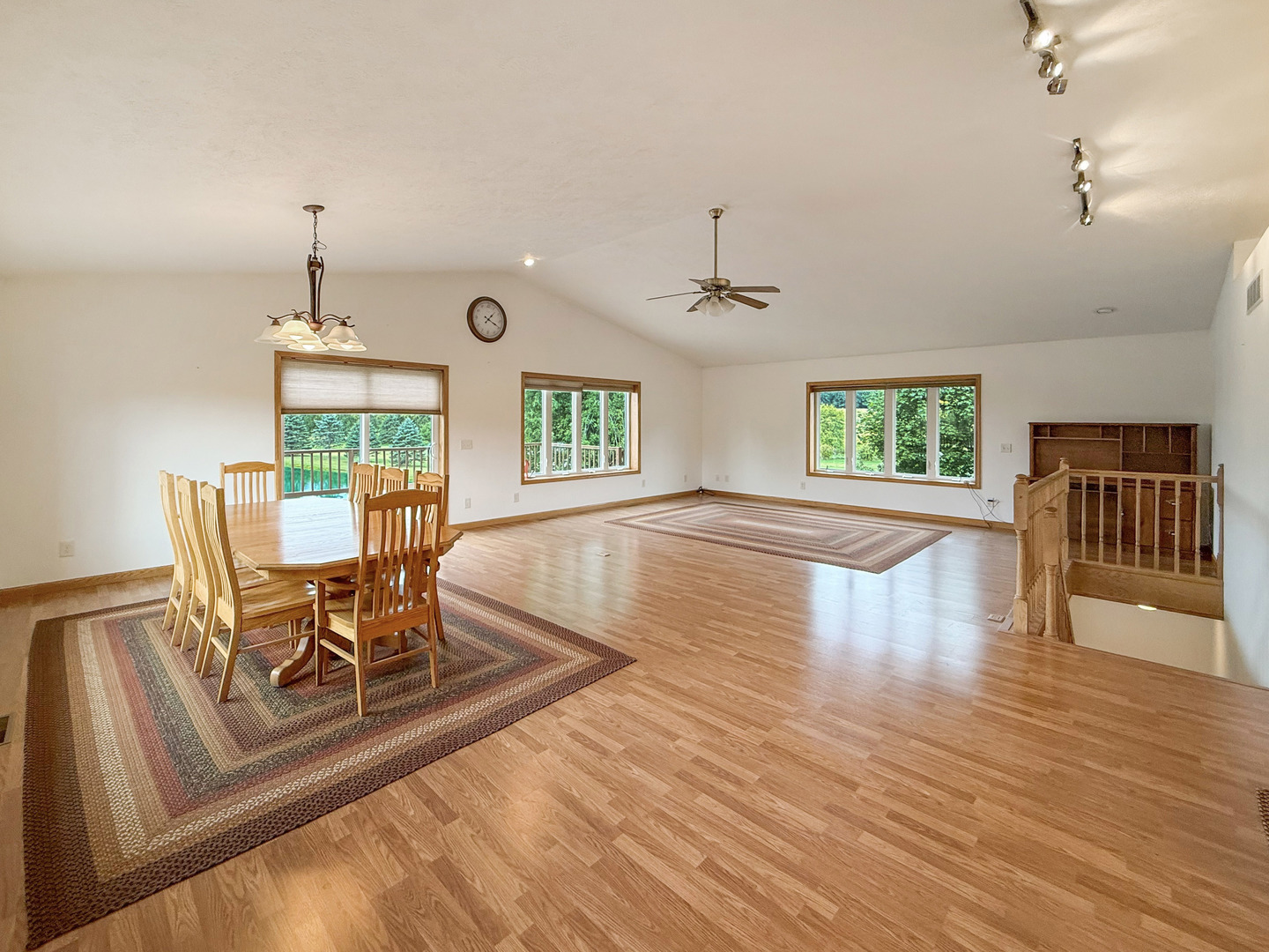 5782 North Brown Road Dakota, IL 61018 - Photo 23 of 46 a living room with furniture and wooden floor
