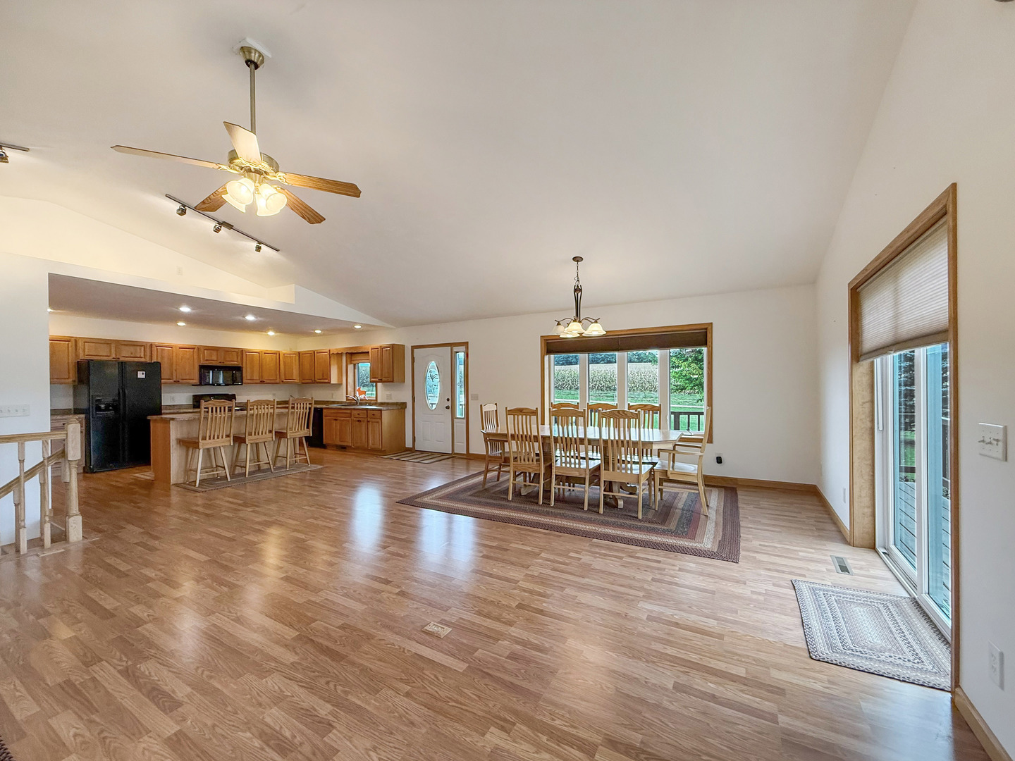 5782 North Brown Road Dakota, IL 61018 - Photo 28 of 49 a living room with furniture and a large window