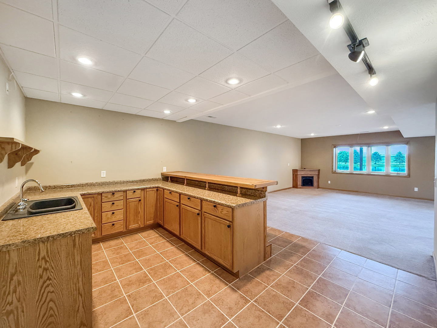 5782 North Brown Road Dakota, IL 61018 - Photo 47 of 49 a kitchen with a sink and cabinets
