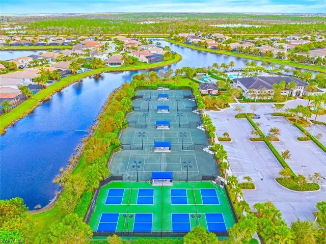 a aerial view of a city