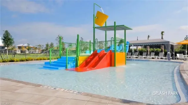 a view of outdoor space with seating