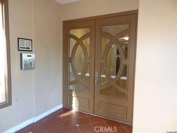 a view of elevator
