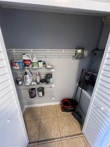 a view of a room with window