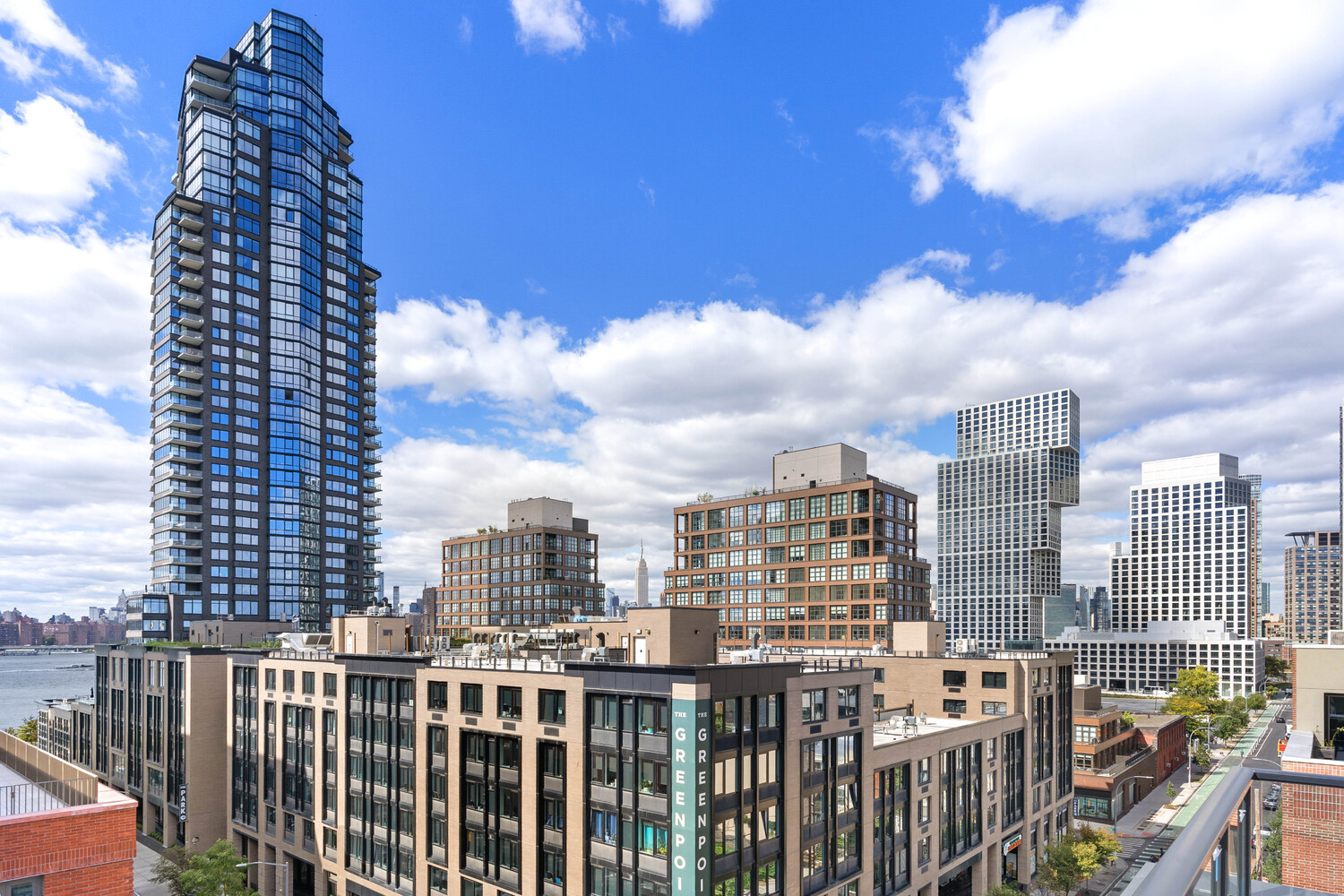 36 India Street, Unit 4F Brooklyn, NY 11222 - Photo 13 of 16 a view of a city with tall buildings