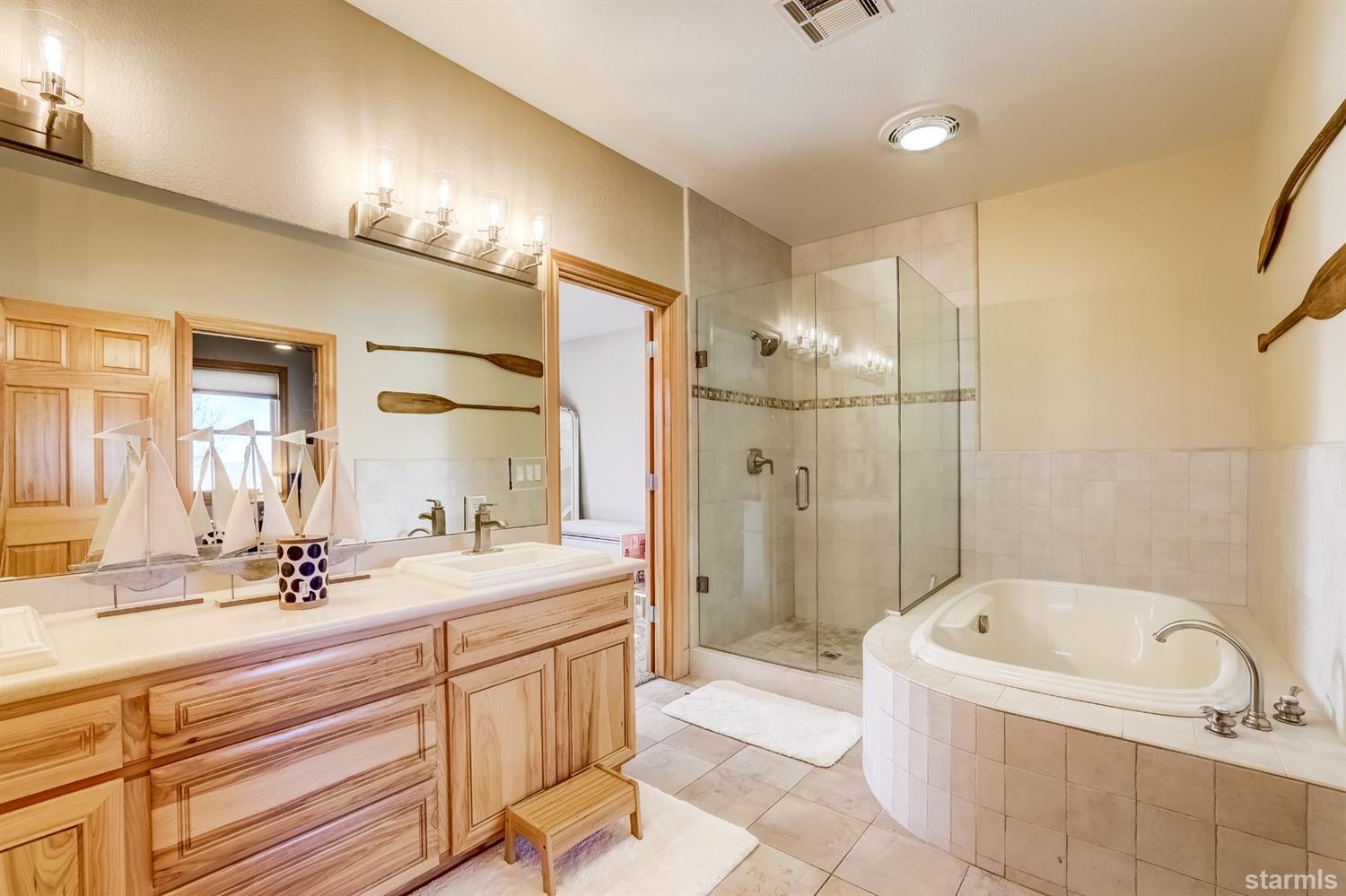 420 River Ranch Road Woodfords, CA 96120 - Photo 19 of 25 a bathroom with a bathtub shower sink and toilet