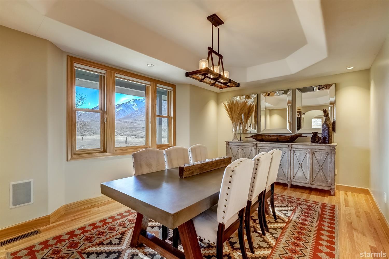420 River Ranch Road Woodfords, CA 96120 - Photo 10 of 25 a dining room with furniture and window