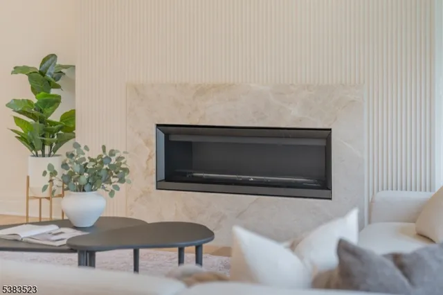 a close up view of curtain