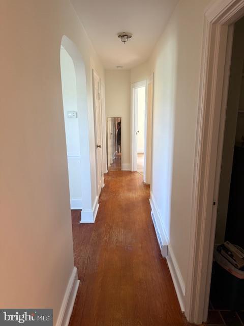28955 Log Cabin Road Salisbury, MD 21801 - Photo 13 of 39 a view of a hallway with wooden floor