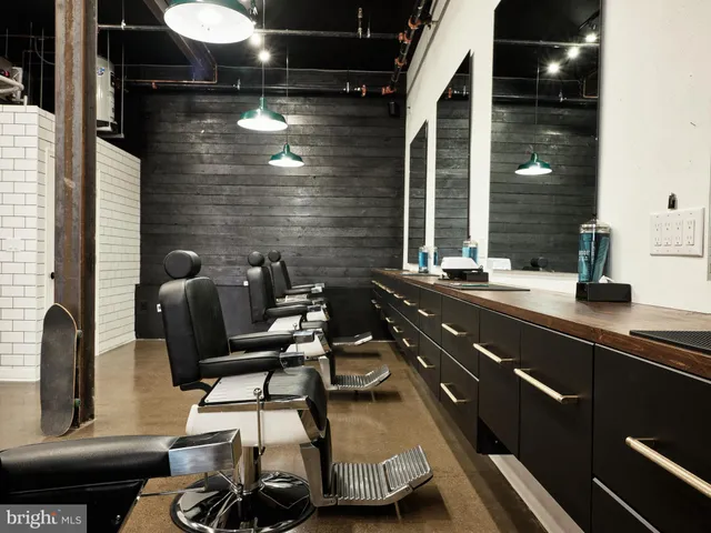 a view of a city that has tall buildings