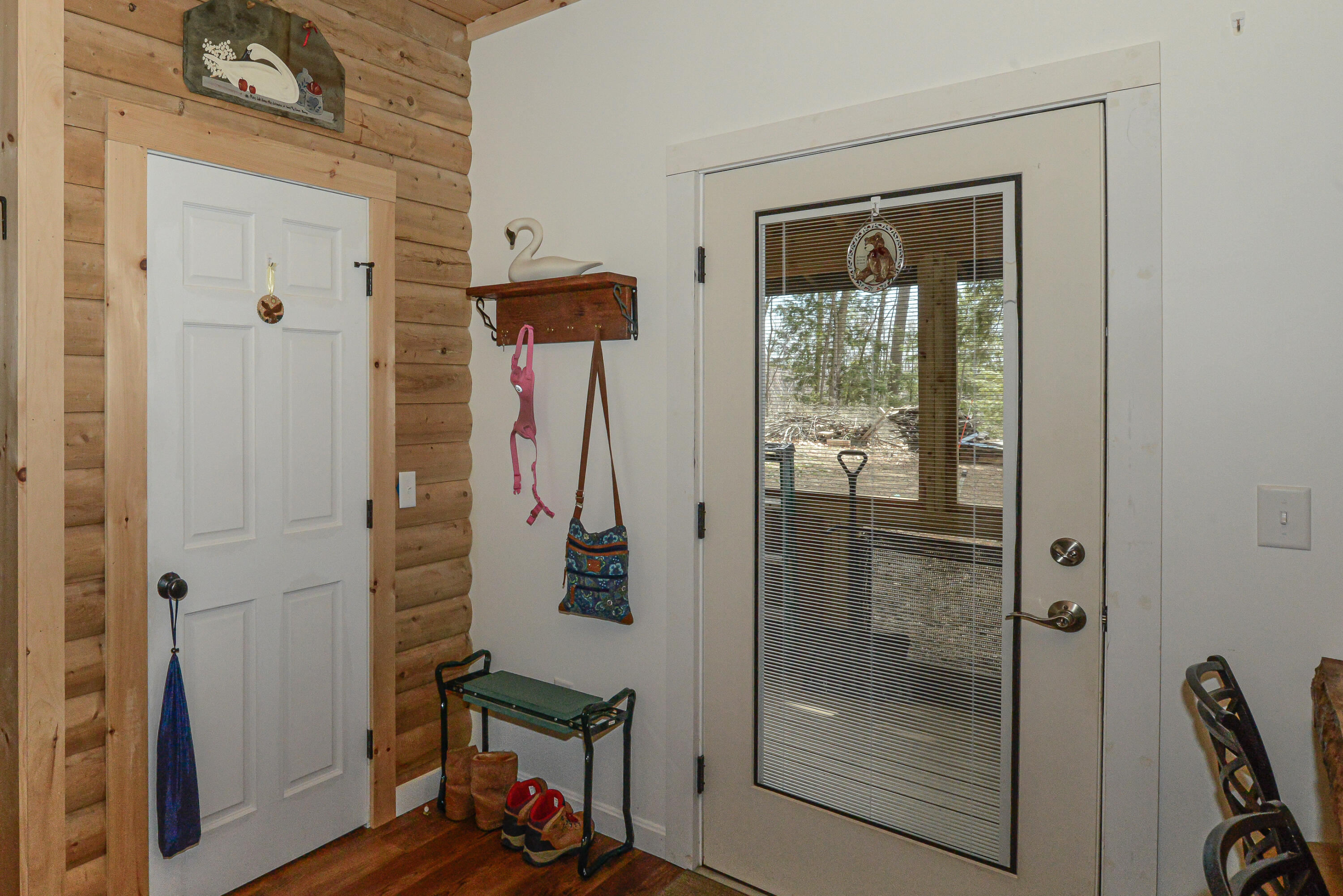 190 Deer Hill Road Harrison, ME 04040 - Photo 15 of 57 Glass door leads to the screen porch.