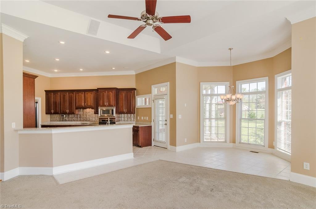 6702 Bugle Run Drive Oak Ridge, NC 27310 - Photo 13 of 29 Den, Kitchen, and Breakfast