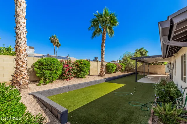 a view of an outdoor space and yard