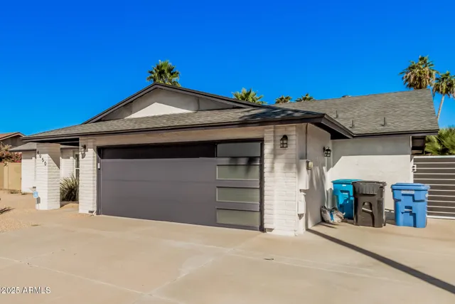 a view of a house with a outdoor space