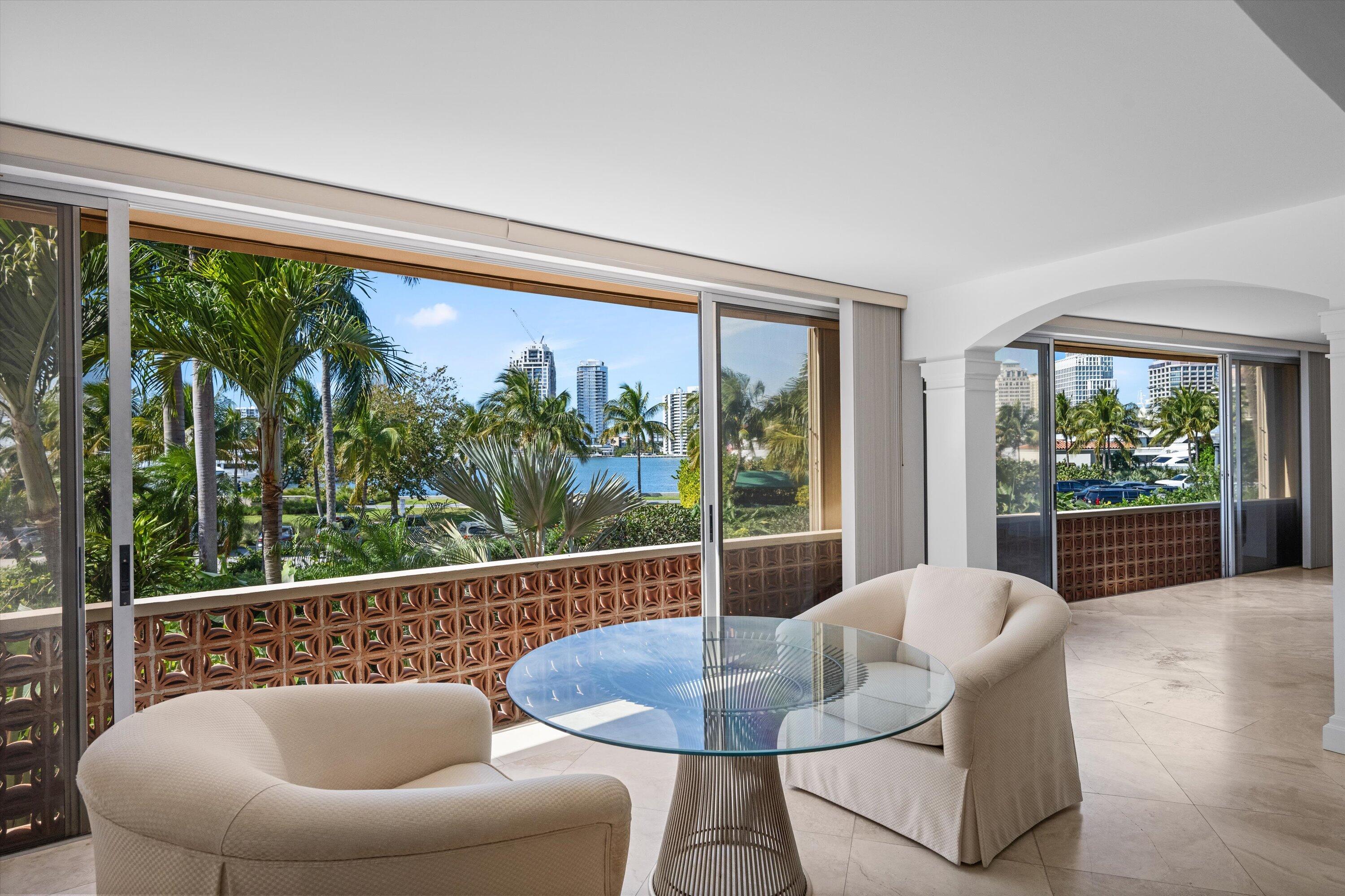 369 South Lake Drive, Unit 2E Palm Beach, FL 33480 - Photo 6 of 25 Sitting Area