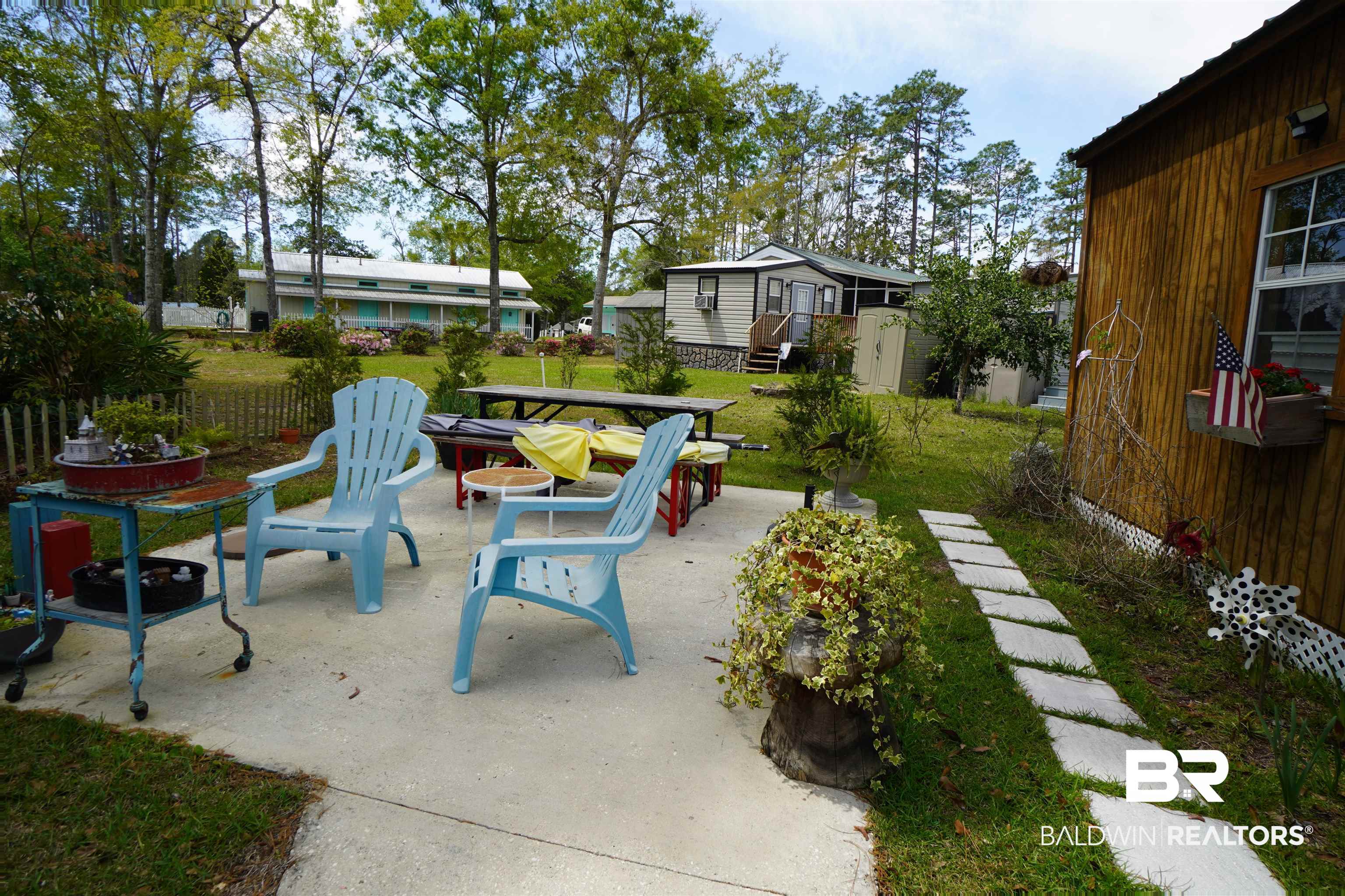 24711 Miflin Road, Unit B9 Elberta, AL 36530 - Photo 3 of 50 Backyard Patio