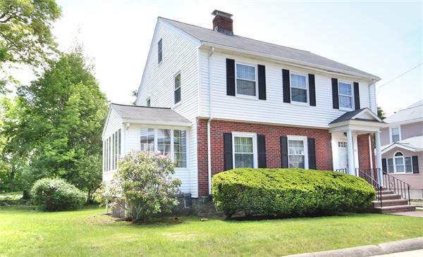 37 Bogandale Road Boston, MA 02132 - Photo 25 of 25 a front view of a house with garden