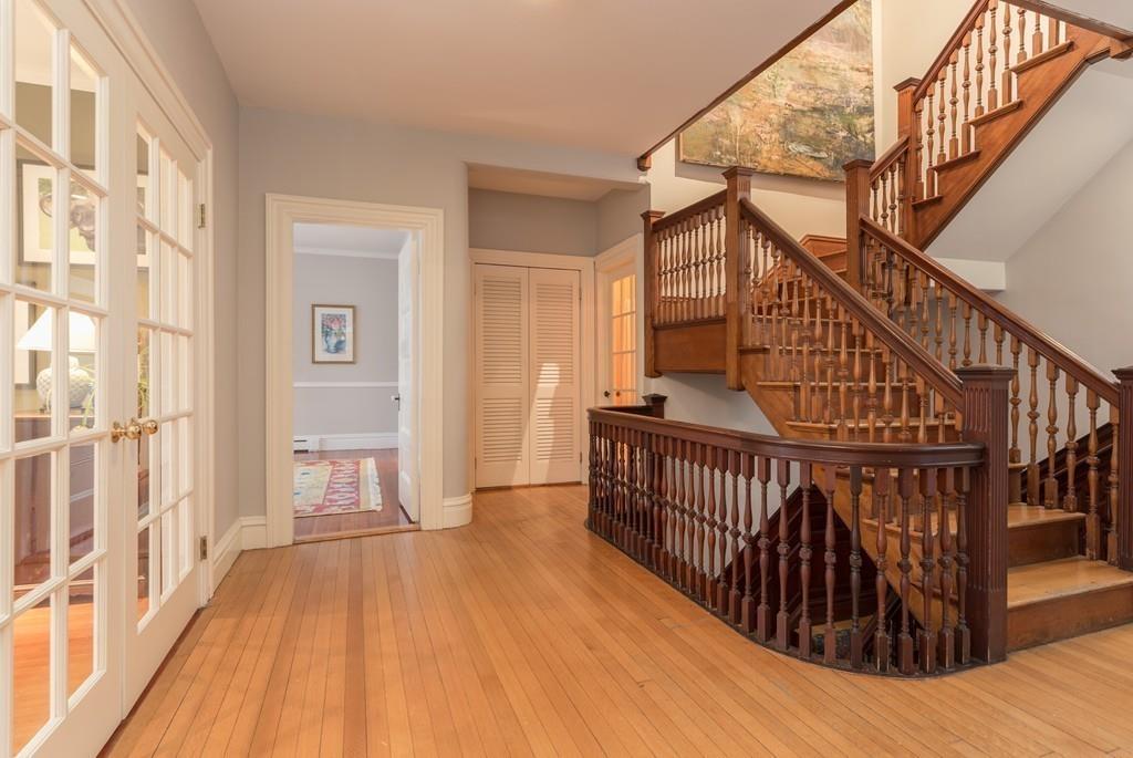 33 Naples Road Brookline, MA 02446 - Photo 16 of 31 a view of entryway with wooden floor