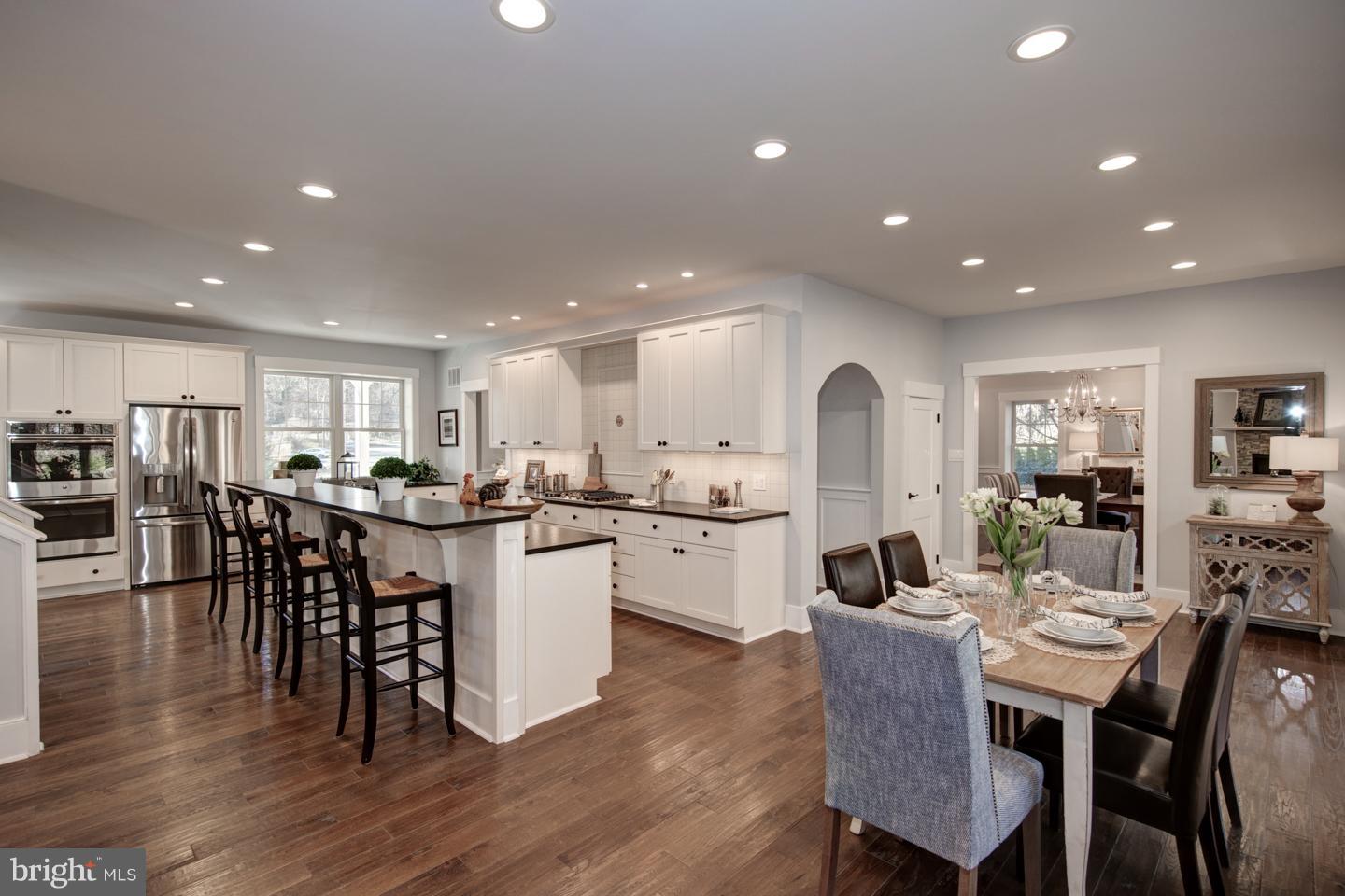 503 Conestoga Road Wayne, PA 19087 - Photo 19 of 28 View of Kitchen Island & Breakfast Room