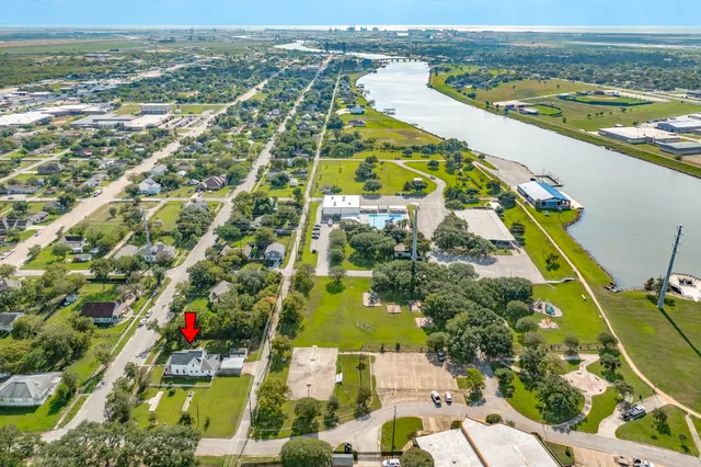 a view of small yard