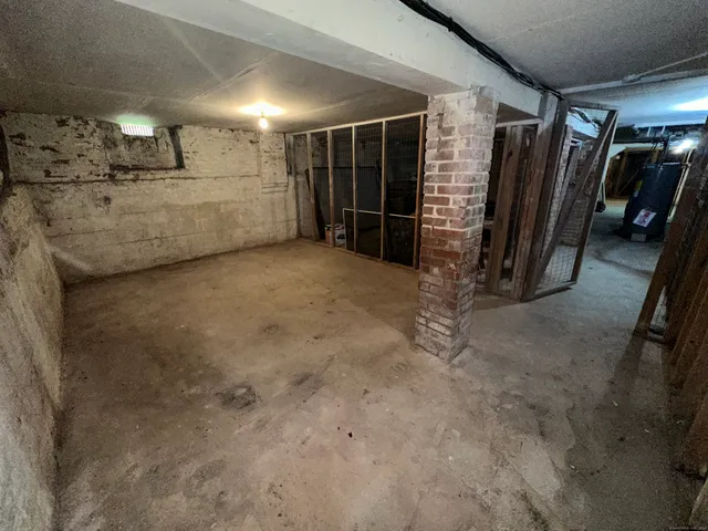 a view of a storage & utility room