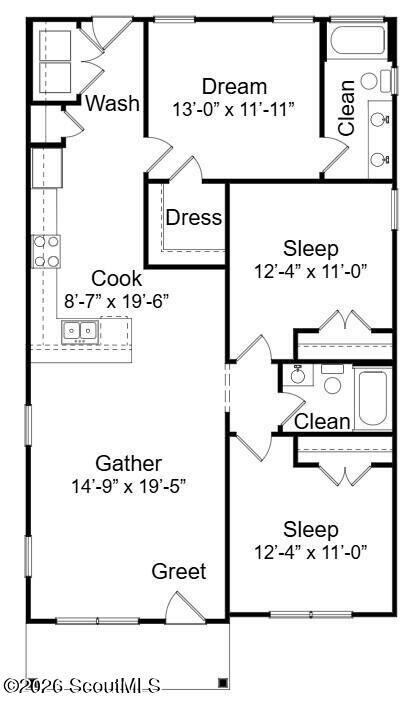 112 Tate's Landing Trail, Unit 112 Brunswick, GA 31525 - Photo 2 of 2 Cedar