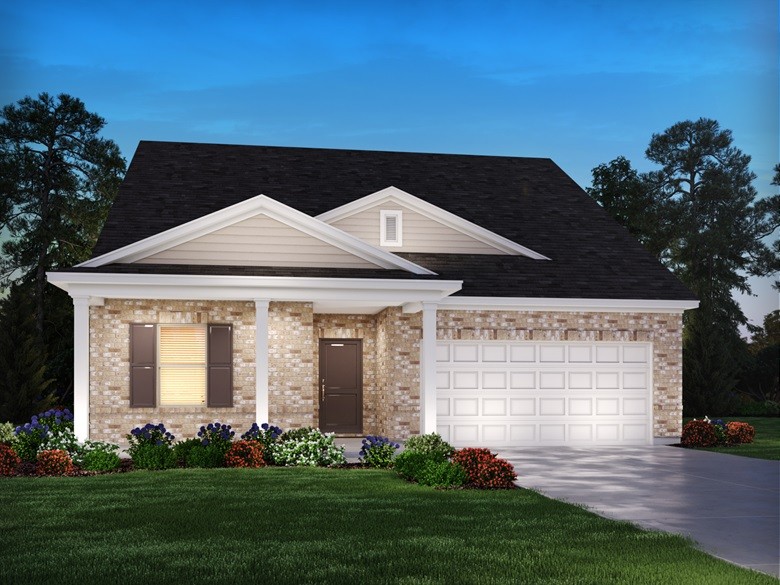 1097 Holland Ridge Way Lebanon, TN 37090 - Photo 1 of 11 a front view of a house with a garden