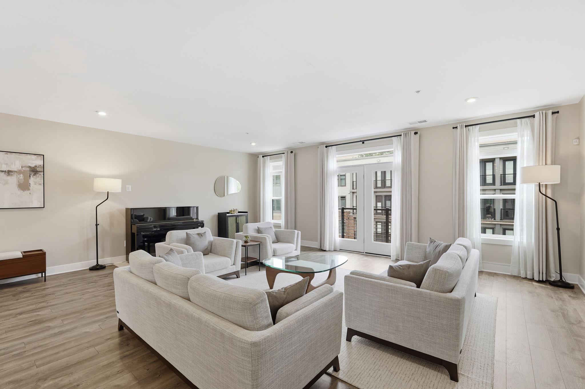 1702 Bandit Loop, Unit 19B Reston, VA 20190 - Photo 5 of 31 Living room .