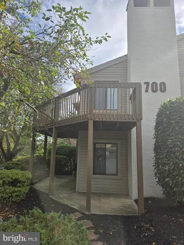 a view of front door of house