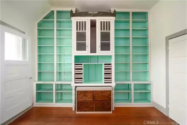 a view of front door