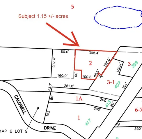 $35,000 | Map7-lot2a Caldwell Road, Farmingdale, ME 04344
