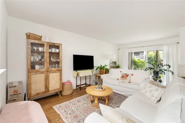 a view of wooden door