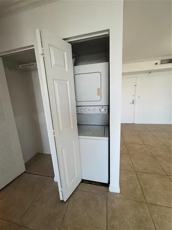 a utility room with washer and dryer