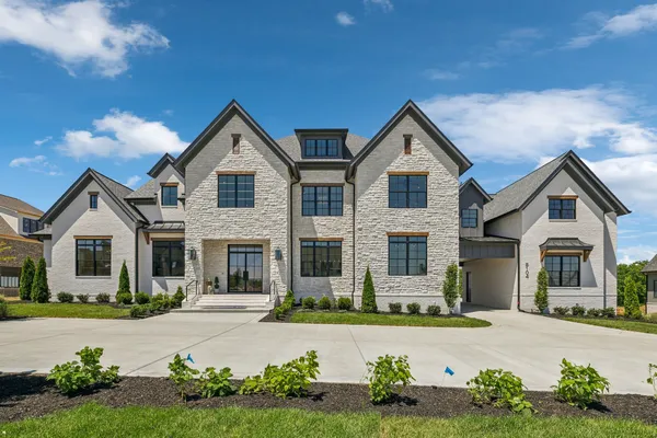 front view of house with a yard