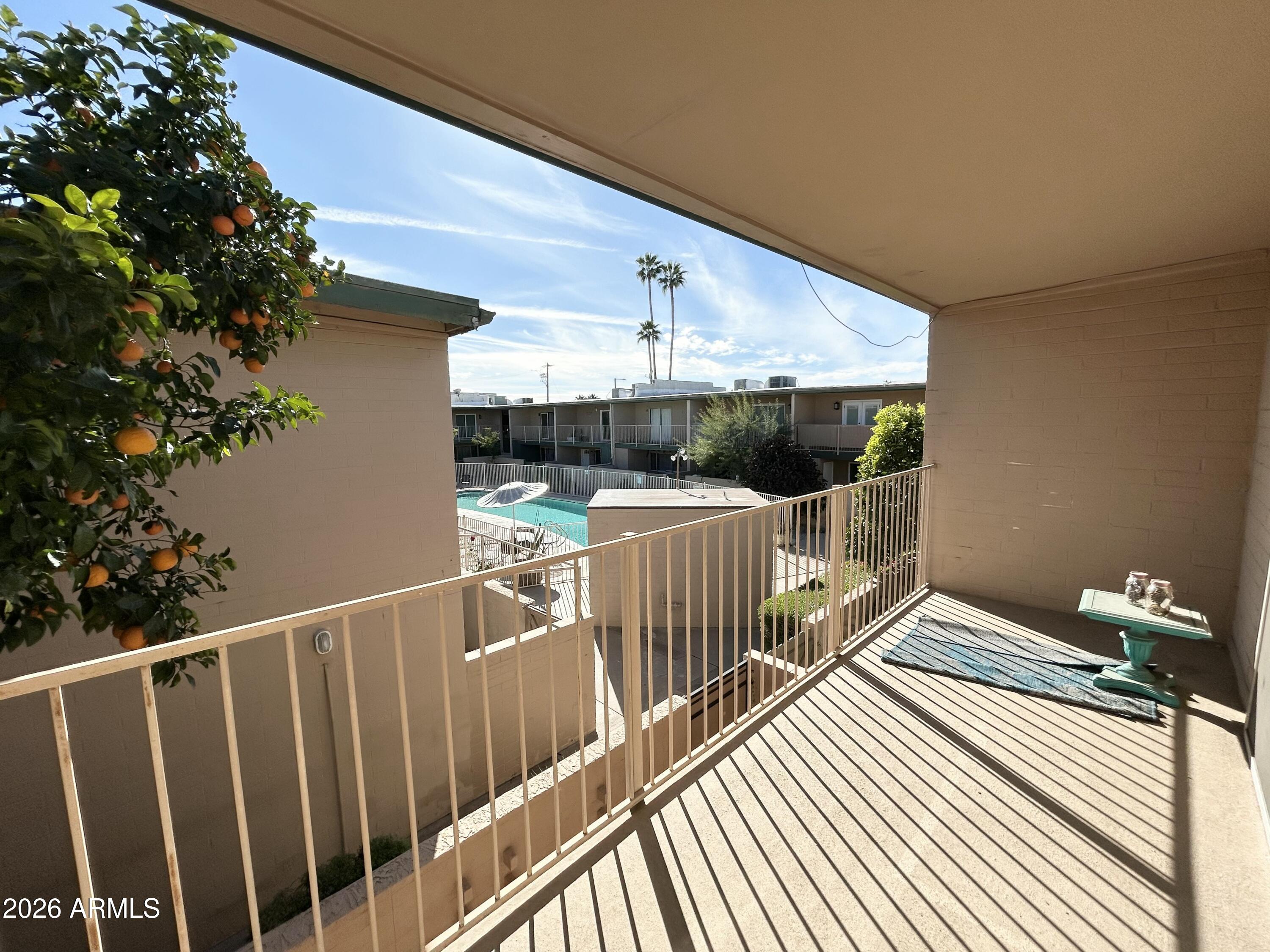 6565 North 19th Avenue, Unit 27 Phoenix, AZ 85015 - Photo 8 of 17 a view of balcony and deck