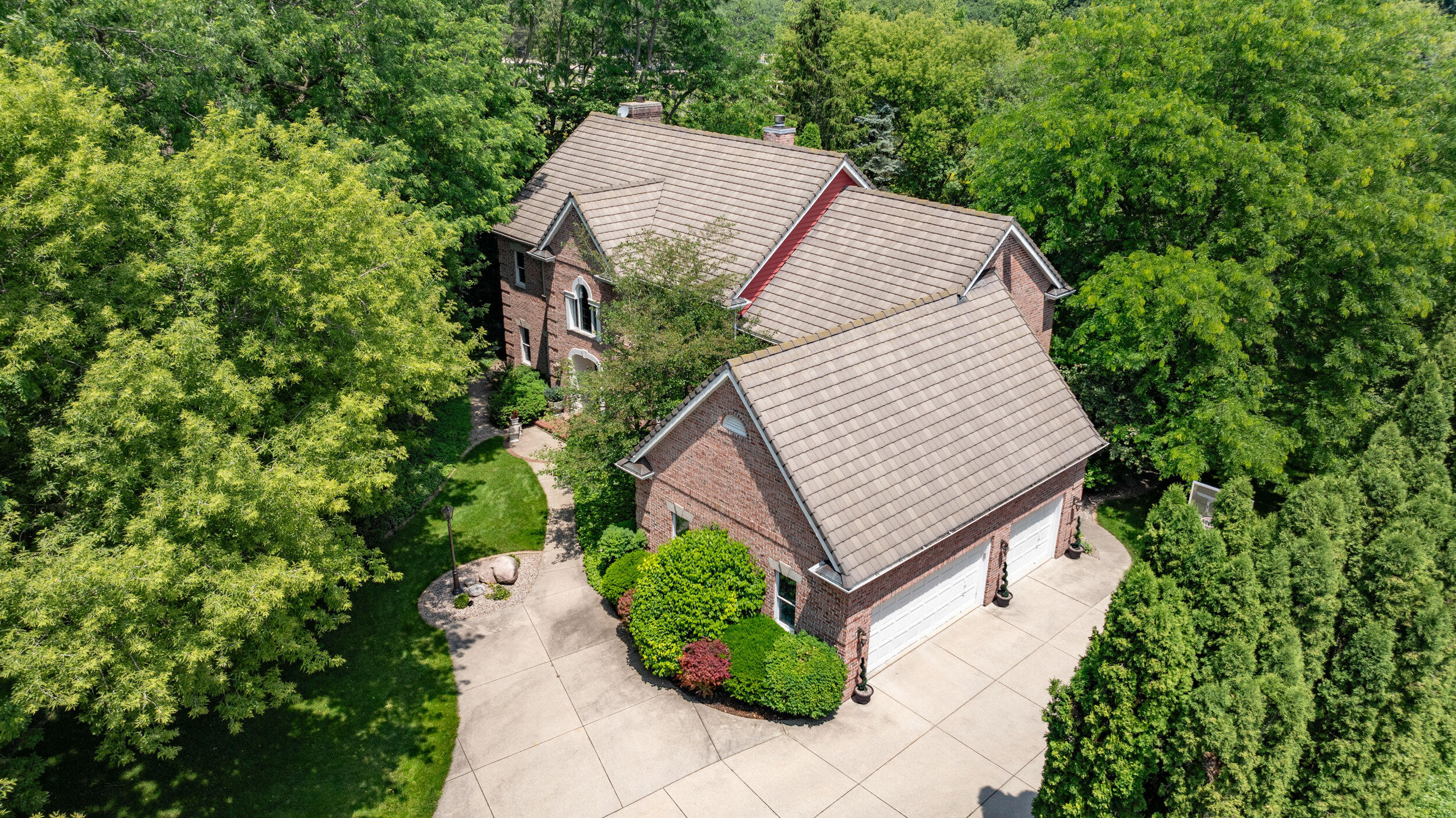 N27W5230 Hamilton Road Cedarburg, WI 53012 - Photo 59 of 67 Drone Exterior Front View